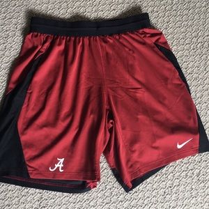 Nike Dri-Fit Shorts University of Alabama Logo